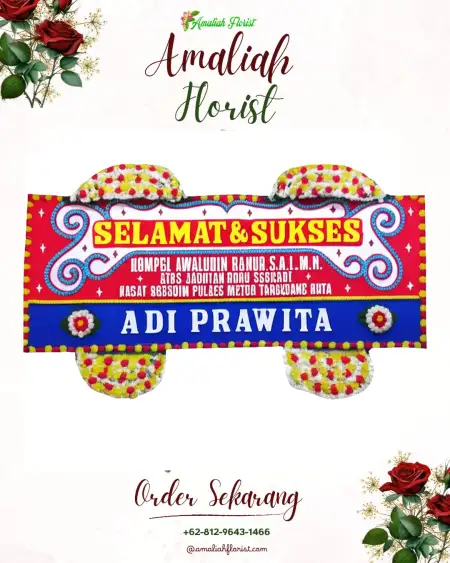 Papan Bunga Ucapan Selamat Ciwalat